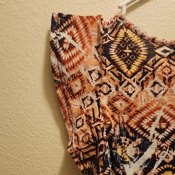 Goddess Tribal Blouse Size Small - Picture 6 of 7